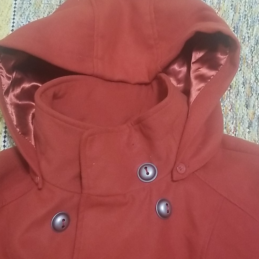 Celebrity Pink size XL pea coat - Picture 3 of 11